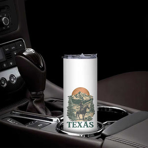 Texas Western Cowboy Life Skinny Tumbler Vintage Horse Riding Graphic TS12 Print Your Wear