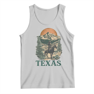 Texas Western Cowboy Life Tank Top Vintage Horse Riding Graphic TS12 Ash Print Your Wear