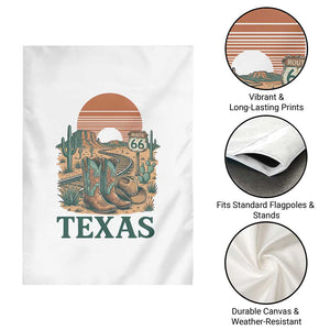 Vintage Route Highway 66 Texas Garden Flag Amarillo Road Trip Adventure
