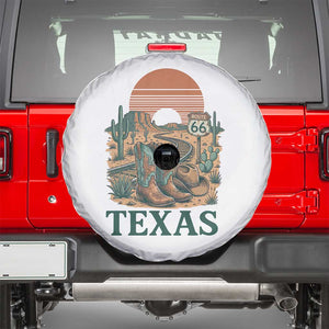 Vintage Route Highway 66 Texas Spare Tire Cover Amarillo Road Trip Adventure TS12 White Print Your Wear