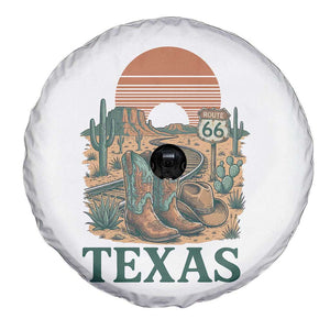Vintage Route Highway 66 Texas Spare Tire Cover Amarillo Road Trip Adventure TS12 Print Your Wear