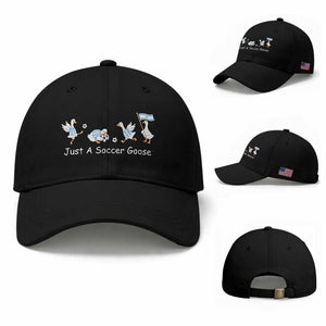 Funny Just A Soccer Goose Baseball Cap Argentina Soccer Lover