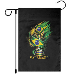 Brazil Soccer Fan 2026 Gift Garden Flag Vai Brasil