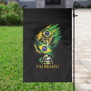 Brazil Soccer Fan 2026 Gift Garden Flag Vai Brasil