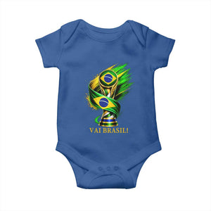 Brazil Soccer Fan 2026 Gift Baby Onesie Vai Brasil