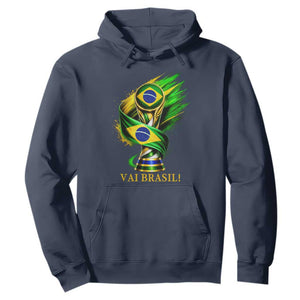 Brazil Soccer Fan 2026 Gift Hoodie Vai Brasil