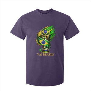 Brazil Soccer Fan 2026 Gift T Shirt For Kid Vai Brasil