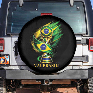Brazil Soccer Fan 2026 Gift Spare Tire Cover Vai Brasil