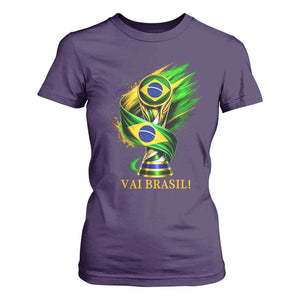 Brazil Soccer Fan 2026 Gift T Shirt For Women Vai Brasil