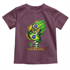 Brazil Soccer Fan 2026 Gift Toddler T Shirt Vai Brasil