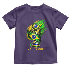 Brazil Soccer Fan 2026 Gift Toddler T Shirt Vai Brasil