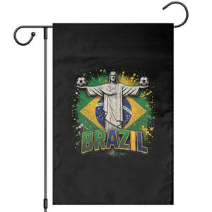 Latin Pride Christ The Redeemer Graphic Garden Flag Brazilian Football 2026