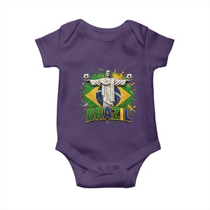 Latin Pride Christ The Redeemer Graphic Baby Onesie Brazilian Football 2026
