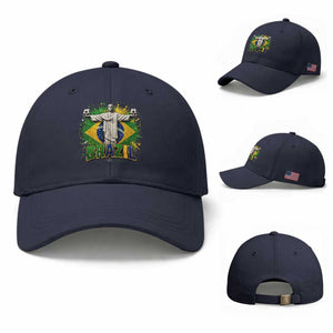 Latin Pride Christ The Redeemer Graphic Baseball Cap Brazilian Football 2026
