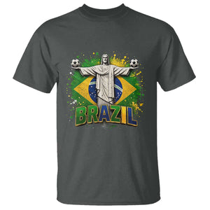 Latin Pride Christ The Redeemer Graphic T Shirt Brazilian Football 2026