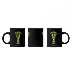 Brazil Football Supporter Gift Coffee Mug Vai Brasil