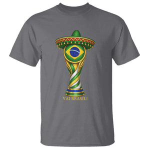 Brazil Football Supporter Gift T Shirt Vai Brasil