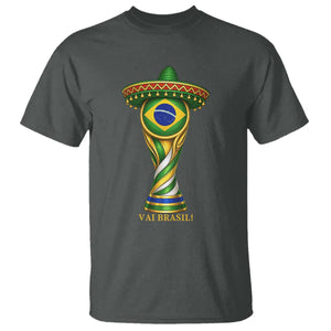 Brazil Football Supporter Gift T Shirt Vai Brasil