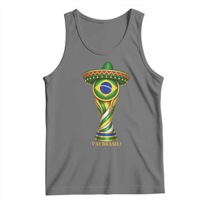 Brazil Football Supporter Gift Tank Top Vai Brasil