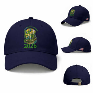 Rumo Ao Hexa Baseball Cap Brazil Soccer Fan 2026 Graphic