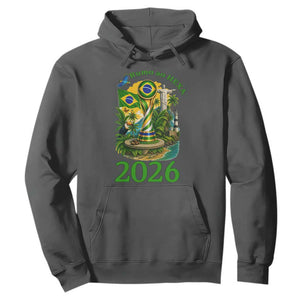 Rumo Ao Hexa Hoodie Brazil Soccer Fan 2026 Graphic