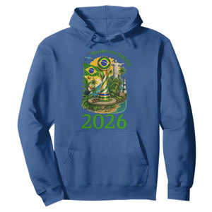 Rumo Ao Hexa Hoodie Brazil Soccer Fan 2026 Graphic