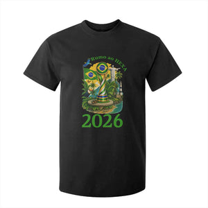 Rumo Ao Hexa T Shirt For Kid Brazil Soccer Fan 2026 Graphic