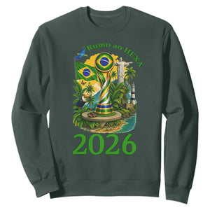 Rumo Ao Hexa Sweatshirt Brazil Soccer Fan 2026 Graphic