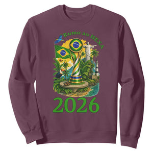 Rumo Ao Hexa Sweatshirt Brazil Soccer Fan 2026 Graphic