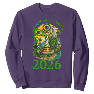 Rumo Ao Hexa Sweatshirt Brazil Soccer Fan 2026 Graphic