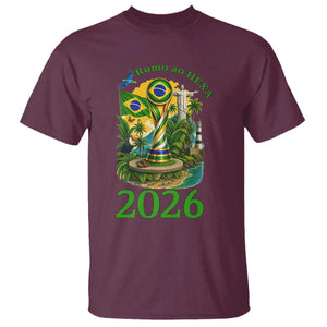 Rumo Ao Hexa T Shirt Brazil Soccer Fan 2026 Graphic