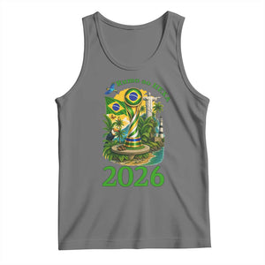 Rumo Ao Hexa Tank Top Brazil Soccer Fan 2026 Graphic
