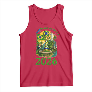 Rumo Ao Hexa Tank Top Brazil Soccer Fan 2026 Graphic