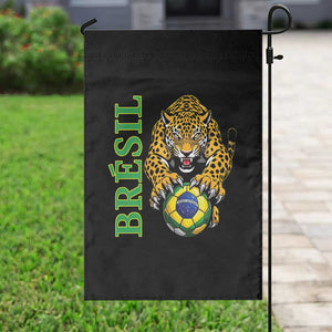 Brazil Soccer Jaguar Garden Flag Football Supporter Gift