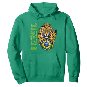 Brazil Soccer Jaguar Hoodie Football Supporter Gift
