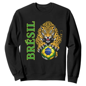 Brazil Soccer Jaguar Sweatshirt Football Supporter Gift