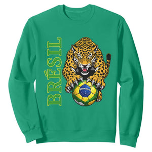 Brazil Soccer Jaguar Sweatshirt Football Supporter Gift