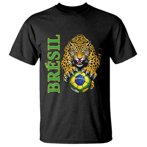 Brazil Soccer Jaguar T Shirt Football Supporter Gift