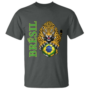 Brazil Soccer Jaguar T Shirt Football Supporter Gift
