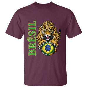 Brazil Soccer Jaguar T Shirt Football Supporter Gift
