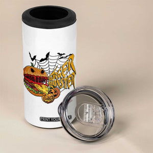 Halloween Burger Monster 4 in 1 Can Cooler Tumbler Scary Foodies TS12 Print Your Wear