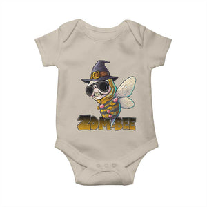 Halloween Zombie Bee Baby Onesie Zombee Funny Dabbing TS12 Sand Print Your Wear