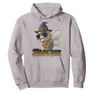 Halloween Zombie Bee Hoodie Zombee Funny Dabbing TS12 Ice Gray Print Your Wear