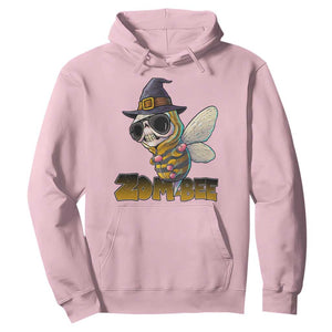Halloween Zombie Bee Hoodie Zombee Funny Dabbing TS12 Light Pink Print Your Wear