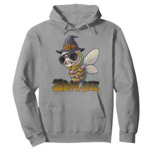 Halloween Zombie Bee Hoodie Zombee Funny Dabbing TS12 Sport Gray Print Your Wear