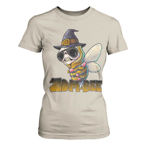 Halloween Zombie Bee T Shirt For Women Zombee Funny Dabbing TS12 Sand Print Your Wear