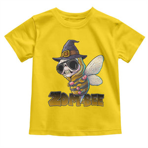 Halloween Zombie Bee Toddler T Shirt Zombee Funny Dabbing TS12 Daisy Print Your Wear