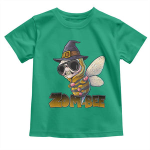 Halloween Zombie Bee Toddler T Shirt Zombee Funny Dabbing TS12 Irish Green Print Your Wear