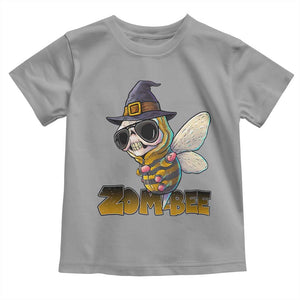 Halloween Zombie Bee Toddler T Shirt Zombee Funny Dabbing TS12 Sport Gray Print Your Wear