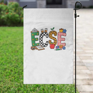 Early Childhood Special Education Teacher Garden Flag ECSE Life